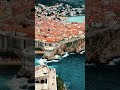 Aerial view of Dubrovnik Old Town fortress, Croatia. Historic centre of Croatia #dubrovnik