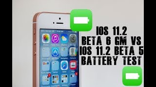 iOS 11.2 Beta 6 VS iOS 11.2 Beta 5 - Battery TEST BRUTAL (iPHONE 5S) #iOS1126 #IOS1125 #IPHONE5S