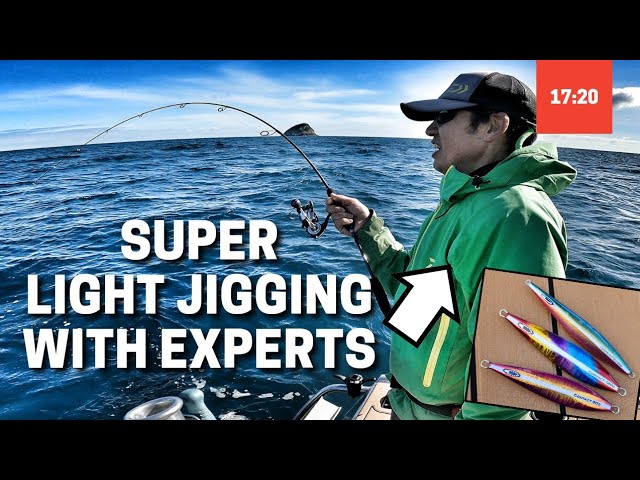 Super Light Jigging (SLJ) with the Pros - Daiwa Certate 2500 and