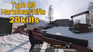 Get 20 Kills with the Type 63 Marksman Rifle in anymode Call of duty mobile gameplay and mission