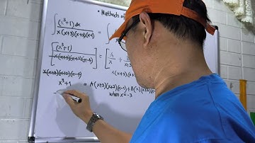 Part 2: INTEGRAL CALCULUS:  METHOD to PARTIAL FRACTIONS 