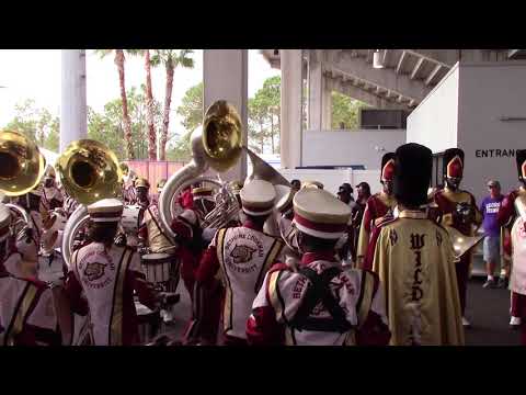 BCU Marching Band vs Savannah St  U. - Tunnel Entrance - 9/30/17