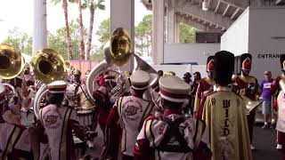 BCU Marching Band vs Savannah St  U. - Tunnel Entrance - 9/30/17