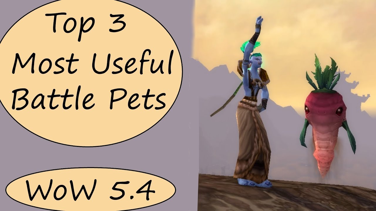 Top 3 Most Useful Battle Pets in WoW for PVE Pet Battling YouTube