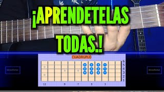 ✅TRUCO de   para tocarlas todas en la GUITARRA✅