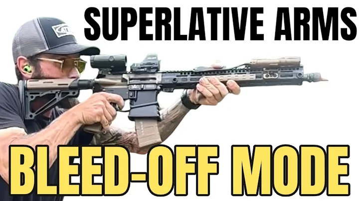 Superlative Arms - Patented "BLEED-OFF MODE" -- BEST AR Upgrade!?