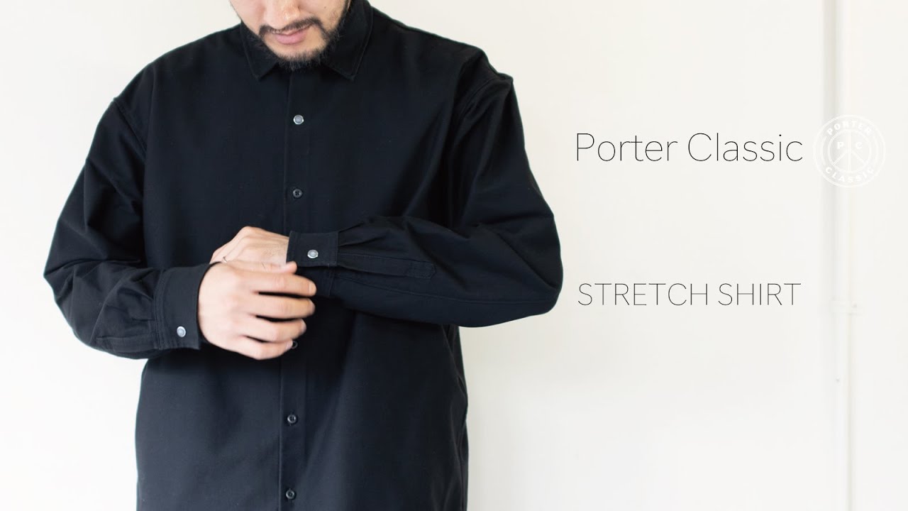 Porter Classic * STRETCH SHIRT * Black - YouTube