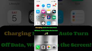 ##Charging Mode ON: Auto Turn Off Data, WiFi & Dim the Screen! 🌙🔋 #teachandlearn