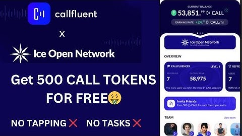 CallFluent Mining App | How To Mine CALL Token | CallFluent AI Tokens KYC | Get Free 500 CALL Tokens