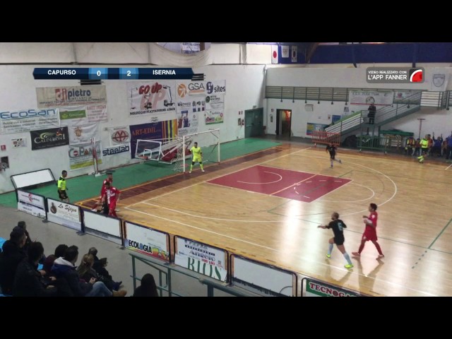 Stag 2016/17, Serie B,  Futsal Capurso - Isernia calcio a 5   1-3