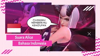 Suara Alice Bahasa Indonesia Hero Mobile Legends