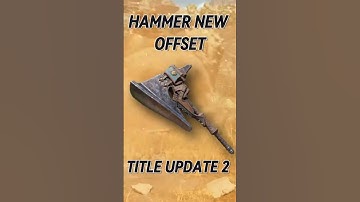 Monster Hunter Wilds Hammer New offset title update 2  #mhwilds #gaming #hammer