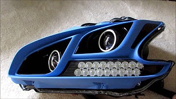 2009-2014 Maxima headlights - sequential turn signals - building blocks