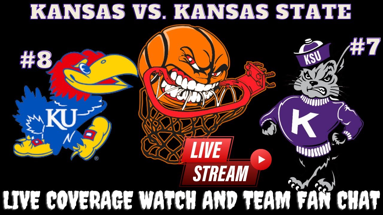Kansas State vs Kansas Live 🏀 2023 NCAA Watch & Fan Chat YouTube