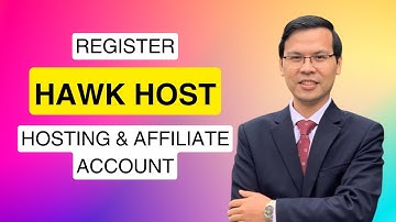 How to register Hawk Host hosting and affiliate account