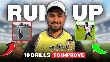 10 Drills to Improve Your Fast Bowling Run-Up #fastbowling #cricket #pathak100mph