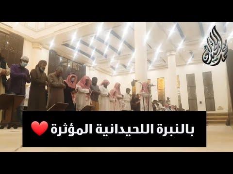 الشيخ محمد اللحيدان يفاجئ المصلين ويعود بالنبرة اللحيدانية في عشائية مؤثرة اواخر ابراهيم 1443