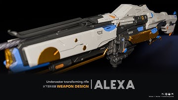WEAPON DESIGN | 3DCOAT&BLENDER