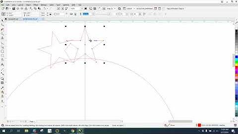 Corel Draw Tips & Tricks Rotate stars around a circle and be touching Part 2