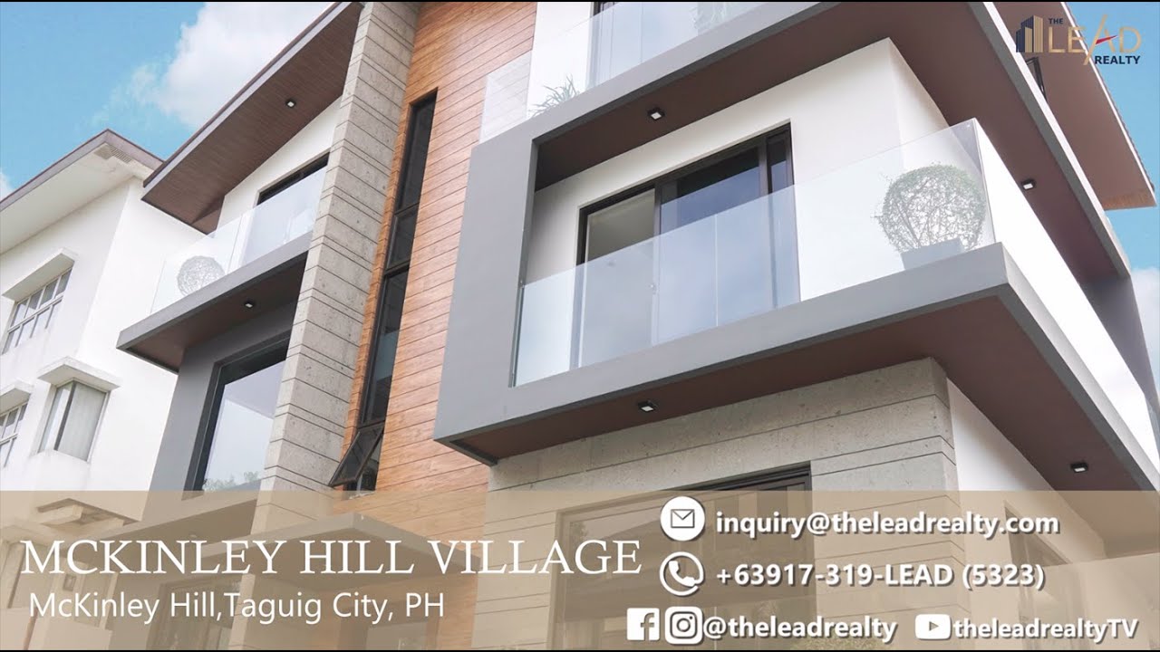 Luxurious House and Lot For Sale in Mckinley Hill Village, Taguig City