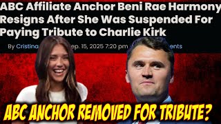 ABC Station FIRES Anchor for Positive Statement on Charlie Kirk?
