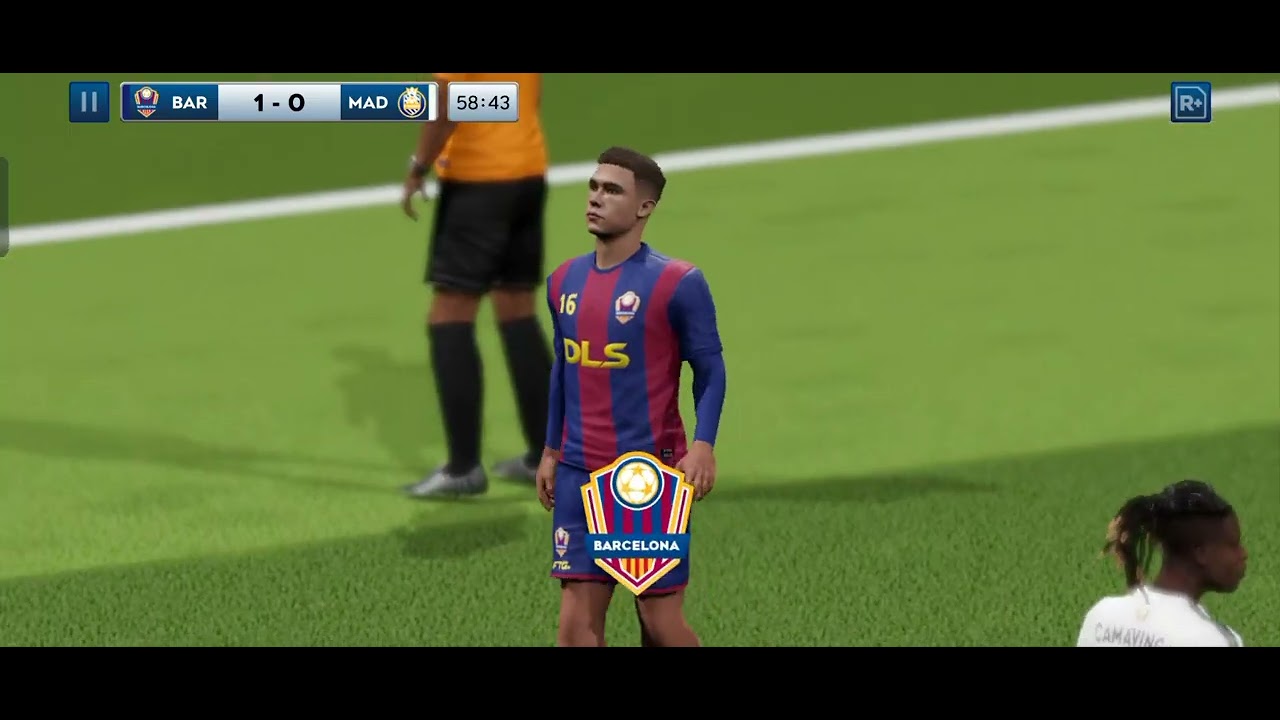 Real Madrid vs Barcelona in DLS. ⚽🔥