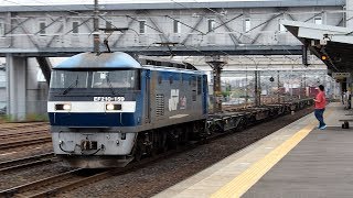 2019/05/31 JR貨物 5073レ EF210-159 清洲駅 | JR Freight: Cargo by EF210-159 at Kiyosu