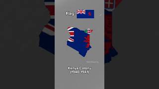 Evolution of Kenya 🇰🇪 #viral #history #geography #shorts