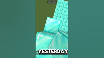 Day 50 of adding one diamond block per subscriber in Minecraft we’re at 3024 subs #minecraft