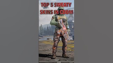 TOP 5 SWEATY SKINS IN CODM