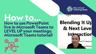 How to Use PowerPoint Live in Microsoft Teams