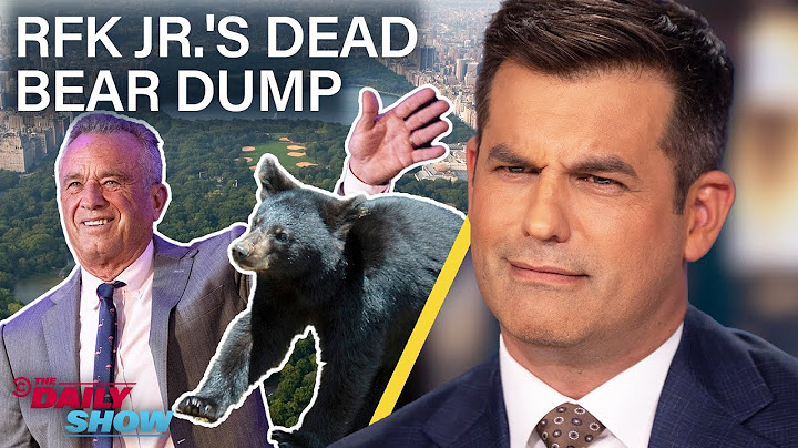 RFK Jr.’s Dead Bear Story & Highlights From 2024 Olympics | The Daily Show