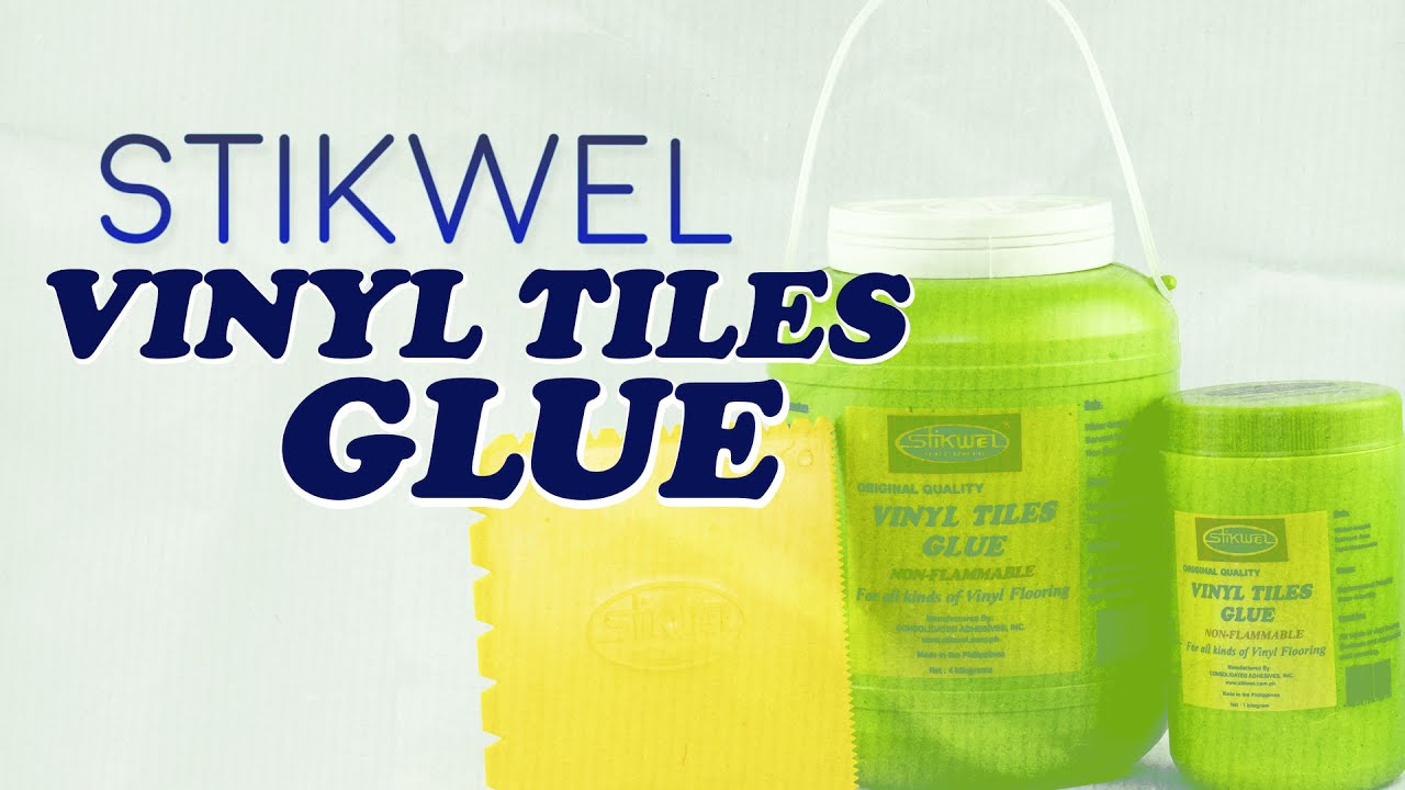 Vinyl Tiles Glue Stikwel Authentic - per 1 liter