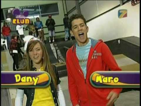 Dany en Disney Club SKATE BOARD - YouTube