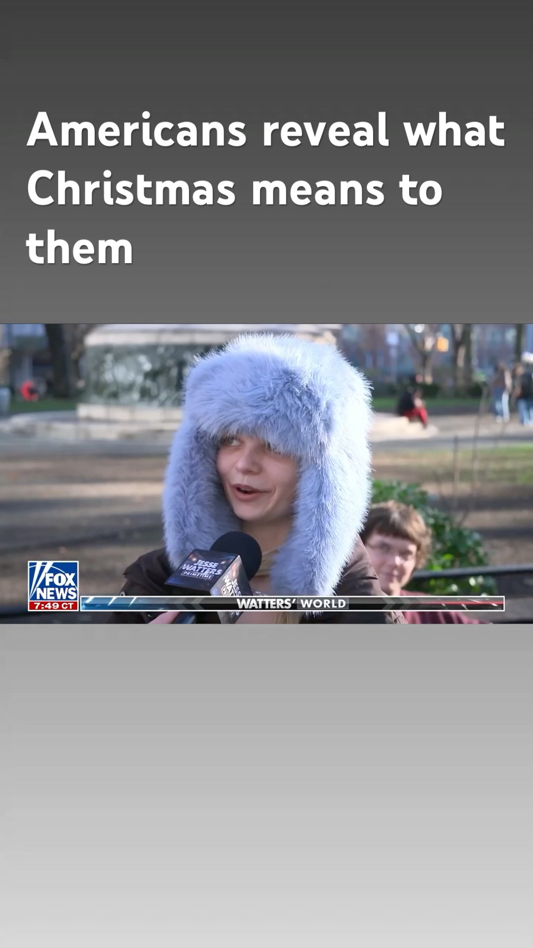'Jesse Watters Primetime' asks: 'Merry Christmas' or 'Happy Holidays'?