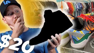 JORDAN 1s at GOODWILL?! $20 SNEAKER COLLECTION (EPISODE 6)