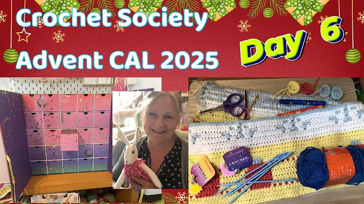 Crochet Society Advent CAL 2025 | Day 6  #crochet #crochetsociety