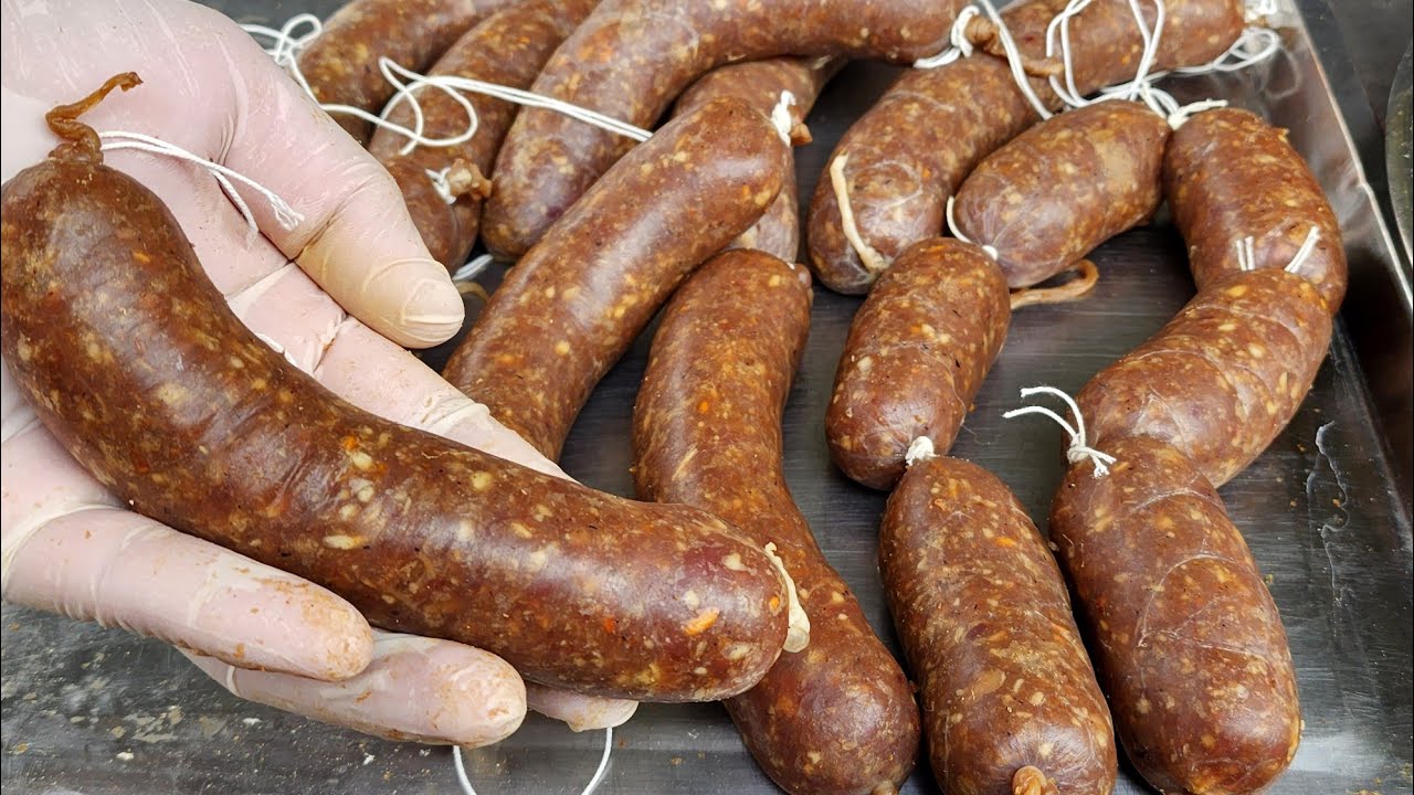 วิธีทำหม่ำเนื้อ ของฝากจากแดนอีสาน