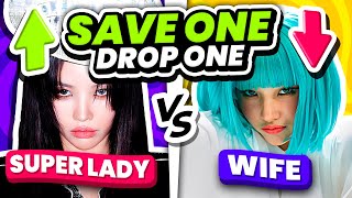 Save One Drop One: Kpop songs ✅ ❎ - KPOP QUIZ 2024