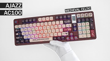 Inspired by Black Myth Wukong? Ajazz AC100 Gaming Keyboard Unboxing