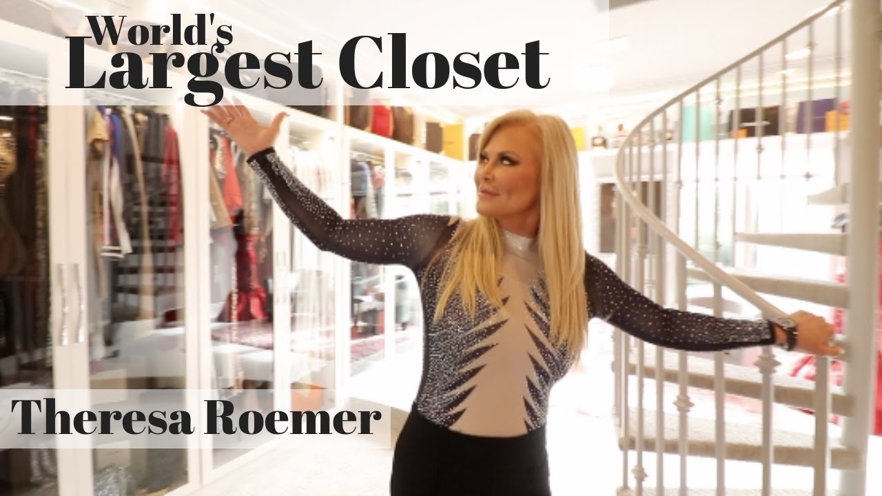 World S Largest Closet Full Tour With Theresa Roemer Youtube