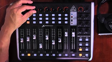 X-TOUCH COMPACT How To - Surface Overview (Logic Pro)
