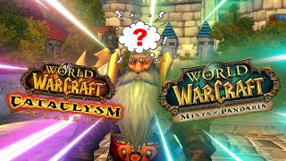 В ожидании Cataclysm Classic ❖ немного шизофазии о перезапусках в WOW и Remix: Mists of Pandaria 🐼