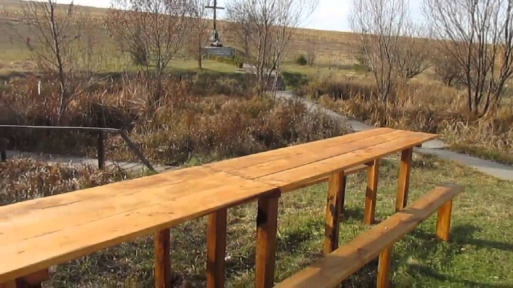 Памятный крест в с.Медвин. Красивое место для отдыха. - YouTube