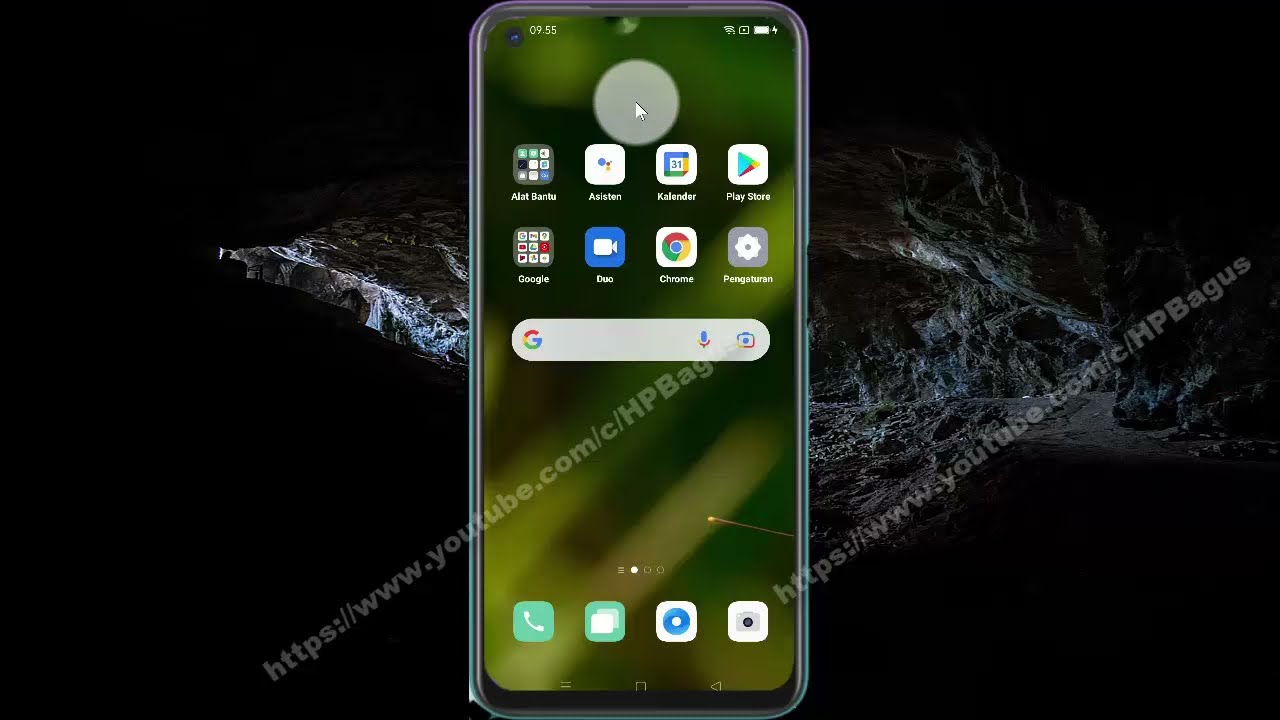 Cara mengganti sekema warna layar di Hp OPPO A92 - YouTube