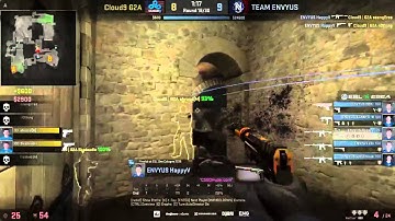 EnvyUS vs Cloud9 I Triple Kills by Happy