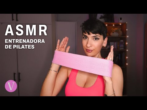 ASMR Español - Roleplay ENTRENADORA de PILATES - Cuídate conmigo