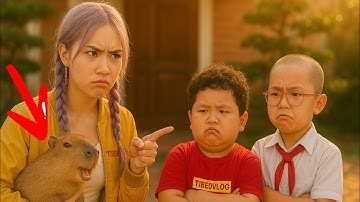 Capybara | Tí béo và Kiệt trọc troll capybara siêu hài hước 