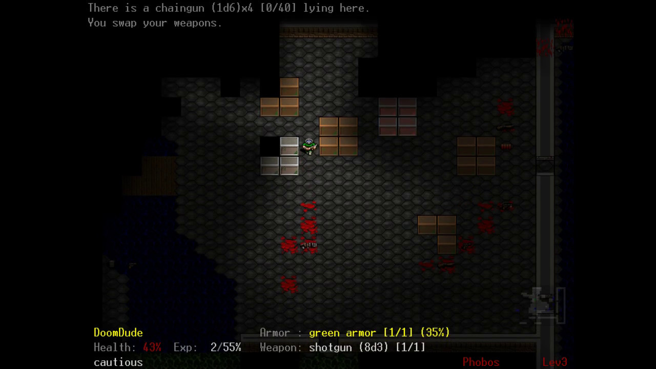 DoomRL (Windows) - Tactical Errors