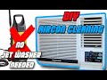 DIY PANASONIC AIRCON CLEANING WITHOUT JET WASHER PANO MAG LINIS NG AIRCON NG WALANG PRESSURE WASHER